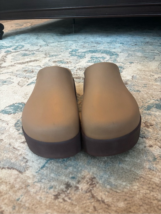 CROCS Shoes - Crocs Dylan Tan Platform Mule Clogs — Slip-On Comfort